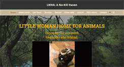 Desktop Screenshot of littlewomanhome.org